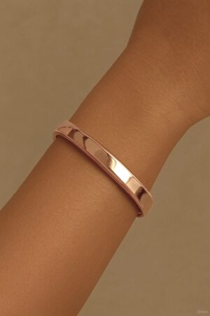 Sicherheitsarmband Roségold für Frauen Eternal Bracelet Roségold mit Notfallknopf